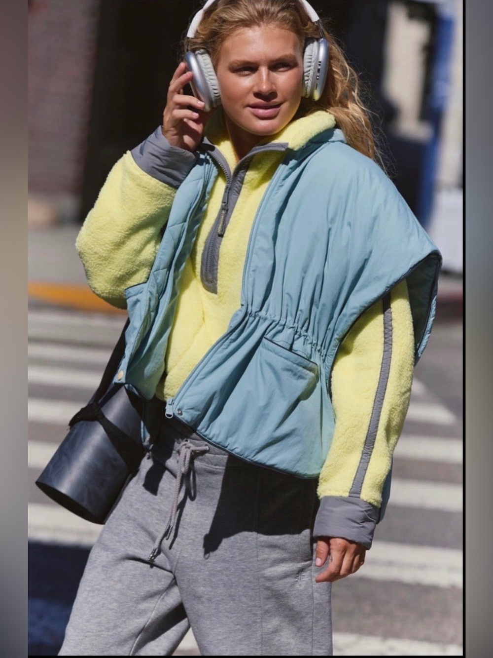 FP MOVEMENT by FREE PEOPLE Reflex Reflective Poncho/VEST